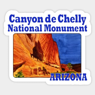 Canyon de Chelly National Monument, Arizona Sticker